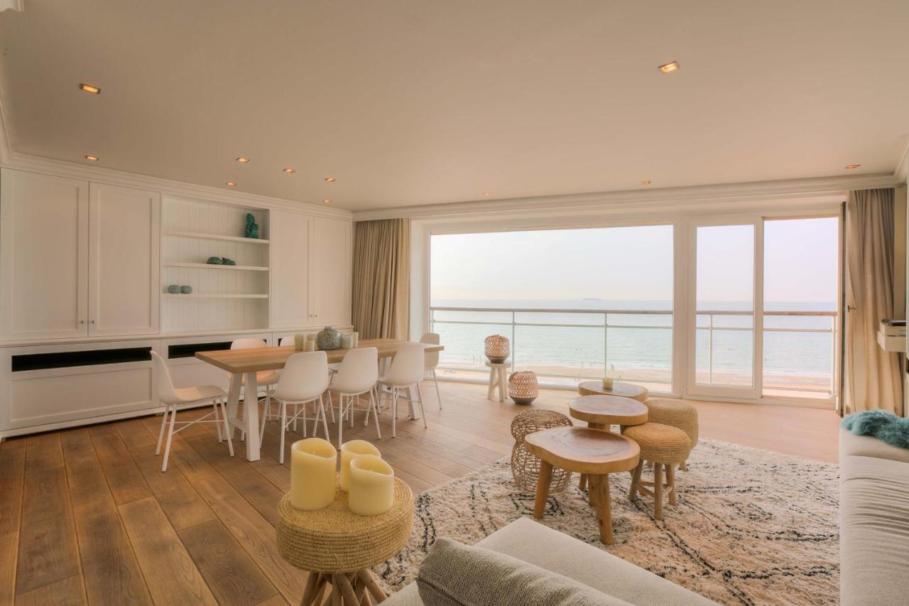Appartementen Op De Zeedijk In Knokke Op De 3E En 4E Verdieping Van Logie Marie Екстериор снимка