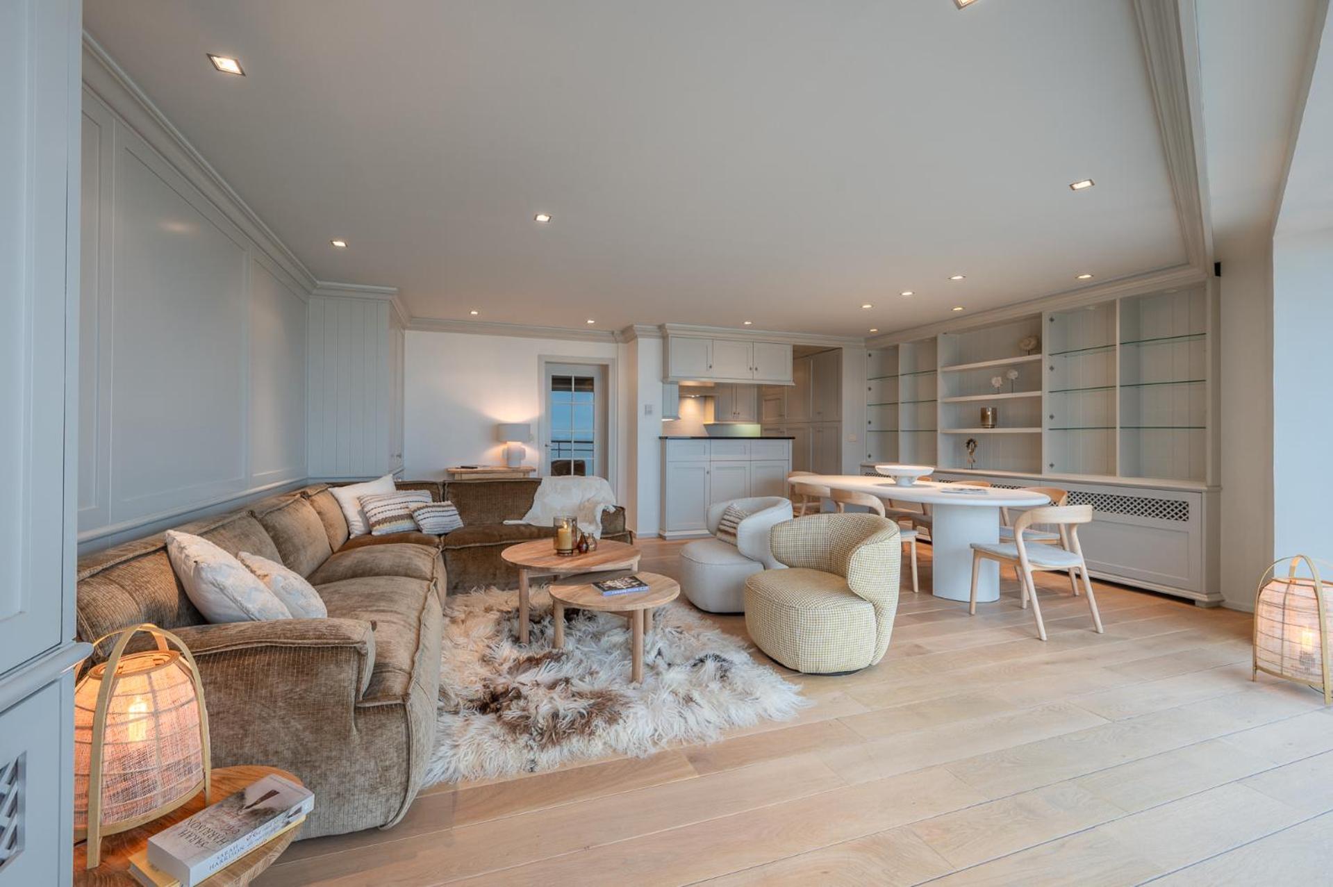 Appartementen Op De Zeedijk In Knokke Op De 3E En 4E Verdieping Van Logie Marie Екстериор снимка